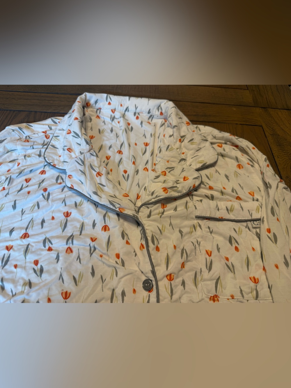 Cozy Earth Bamboo Pajamas LARGE Limited Edition Sienna Tulip Ophra’s Fav Corded - Picture 7 of 16